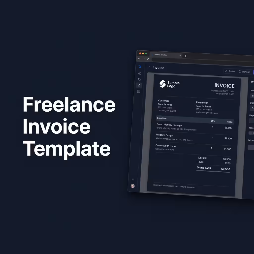 Freelance Invoice Template: What to Include (and What to Skip)