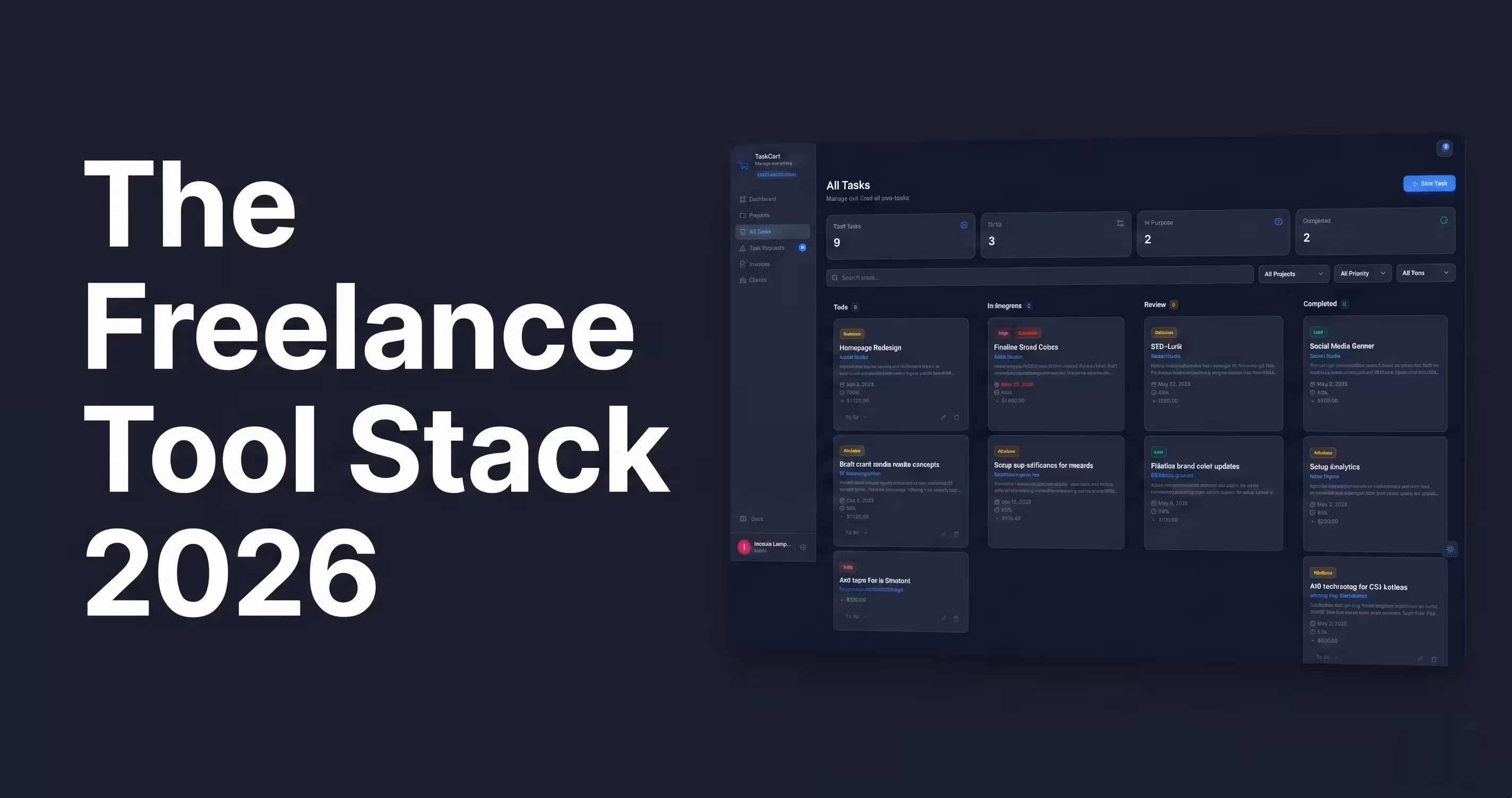 The Freelance Tool Stack That Actually Works in 2026